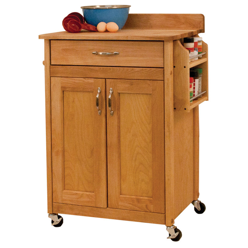 Catskill Craftsmen Butcher Block Kitchen Cart Wayfair